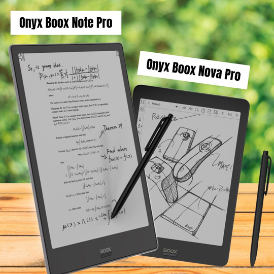Onyx Boox Note Pro Onyx Boox Nova Pro