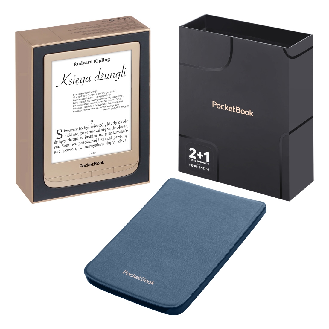PocketBook Touch Lux 4 gold na świąteczny prezent