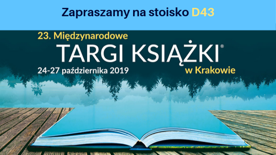 Zapraszamy na Międzynarodowe Targi Książki w Krakowie.