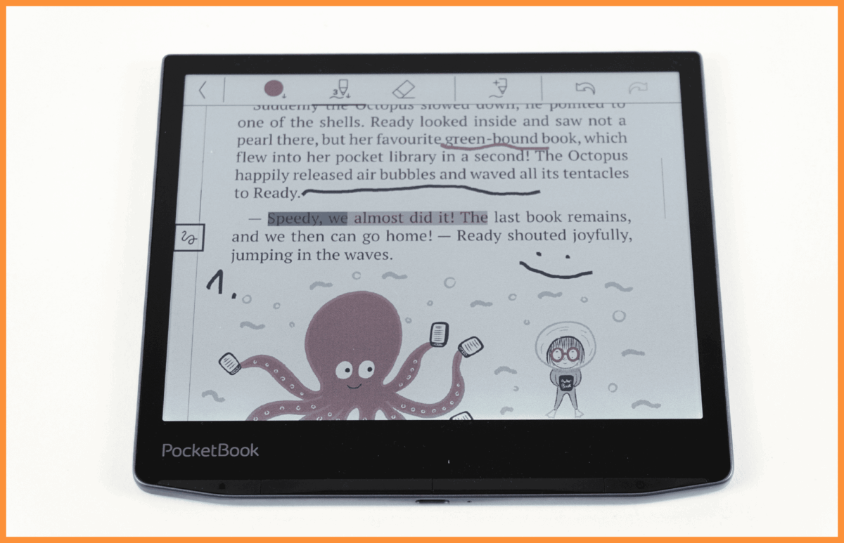 Odczyt pliku PDF na urządzeniu PocketBook Era Color