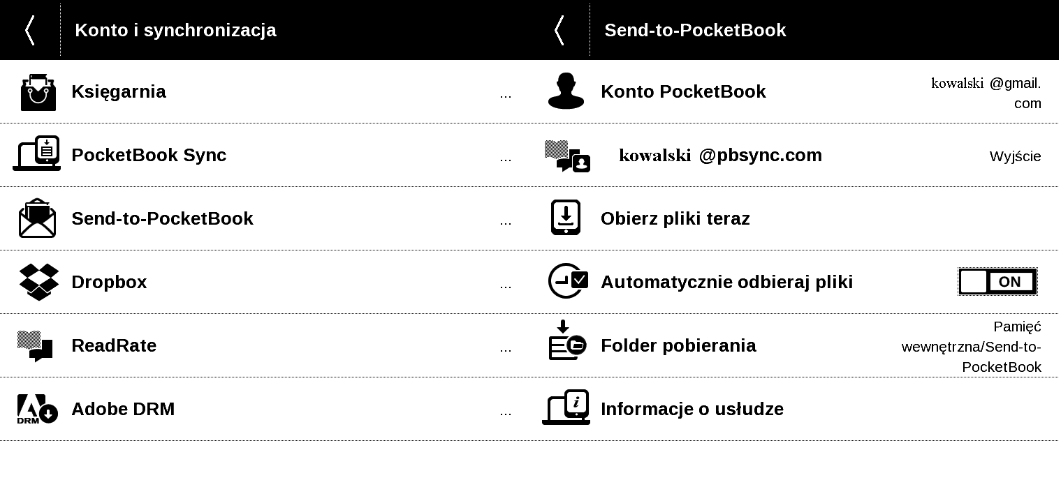 send to pocketbook anleitung