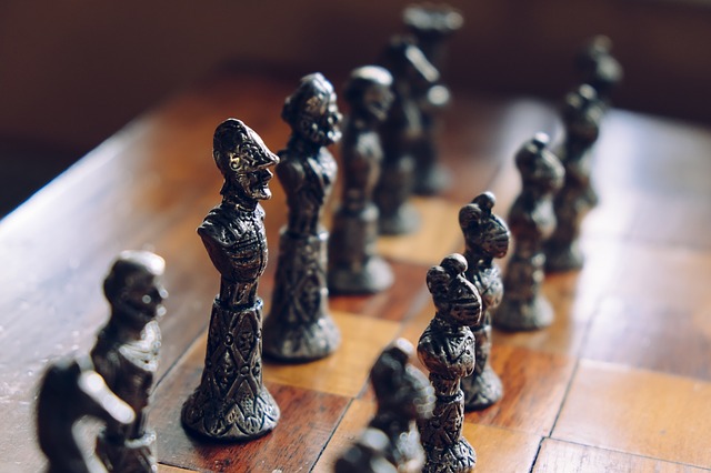 gra o tron rycerze pionki szachy