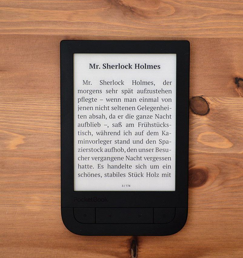 Pocketbook 631 Touch HD ekran