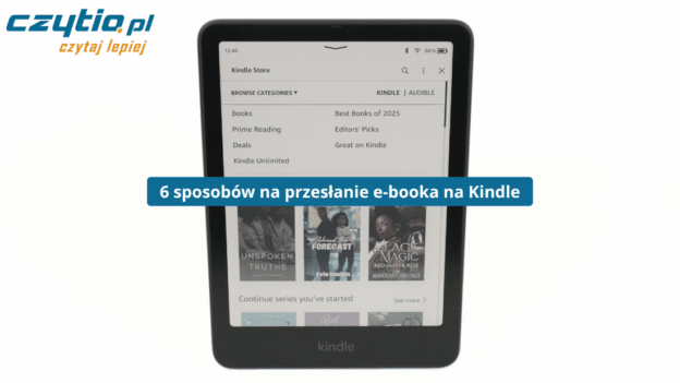 Jak wgrać e-book na Kindle