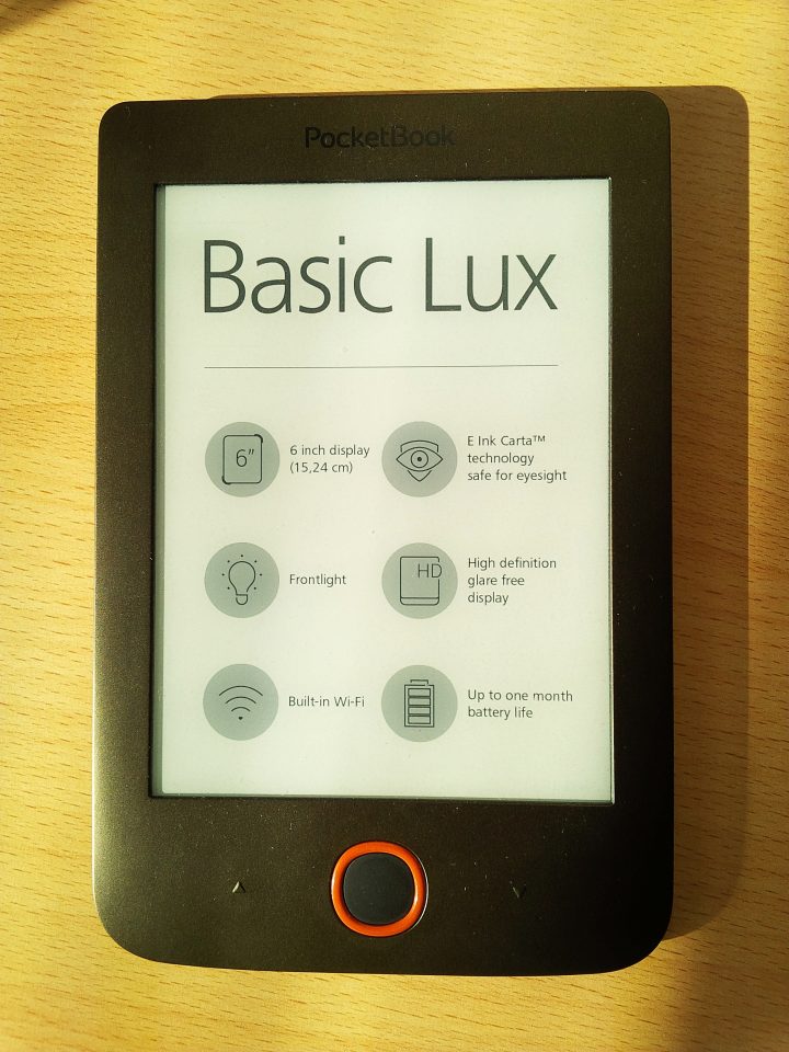 PocketBook Basic Lux, czytnik e-booków, czytnik na książki