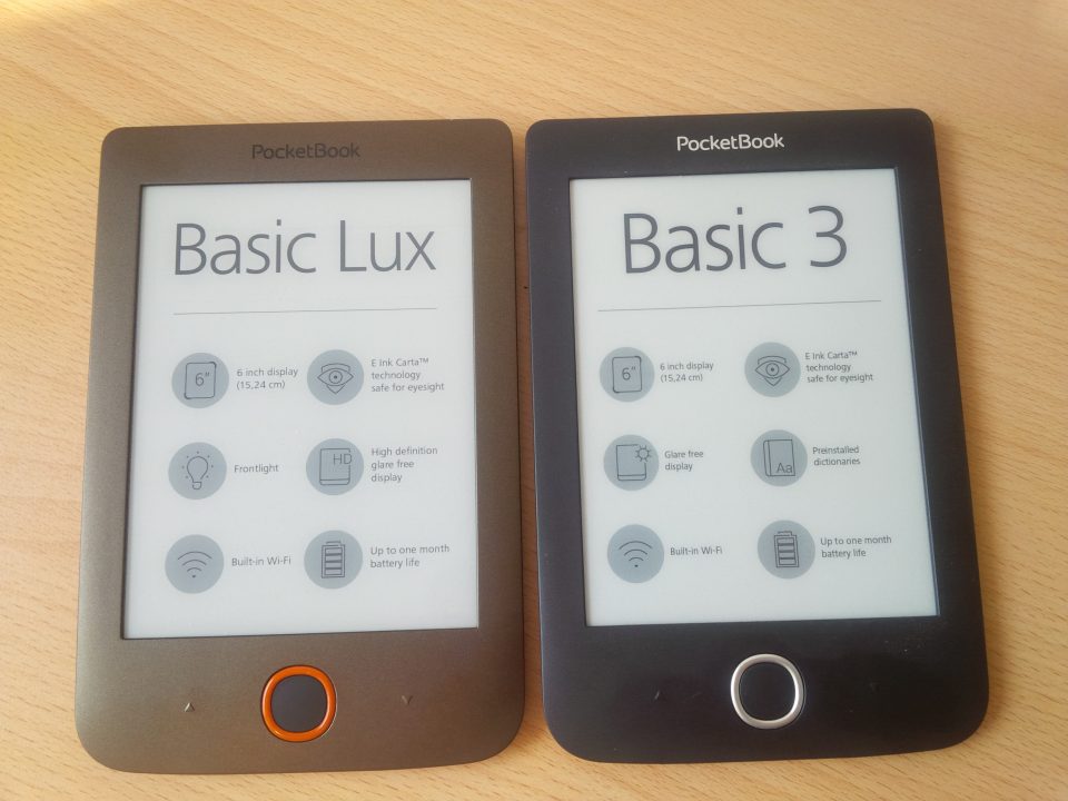 PocketBook Basic 3, PocketBook Basic Lux, czytnik ebookow, czytnik ebookow z podświetleniem, ebook reader,czytnik książek