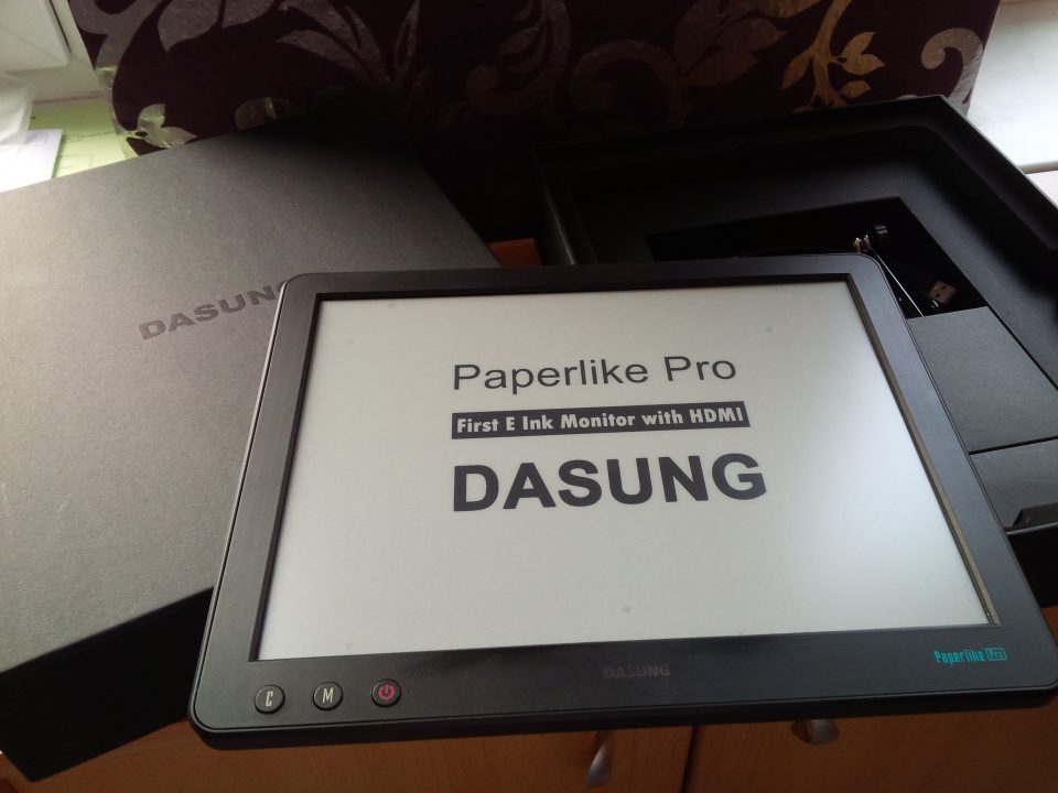 dasung, PaperLike Pro, czytnik e-booków, ebook, ebook reader, monitor, monitor do komputera,