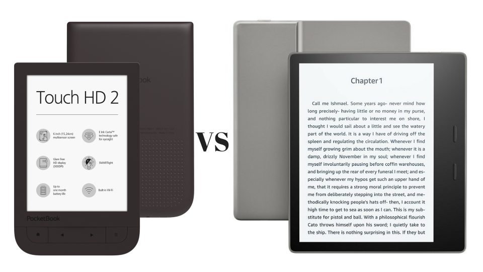 Kindle Oasis 2, PocketBook Touch HD 2, czytnik książek, ebook reader pdf, ebook reader , Bookeen Saga, czytnik ebooków, czytnik ebooków z podświetleniem, frontlight, ebook, czytnik książek elektronicznych, jaki czytnik ebookow,