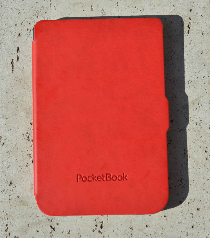 Etui Shell czerwone solidne do czytników PocketBook 615 Basic Lux, PocketBook Basic 3, PocketBook Basic Touch oraz PocketBook 626(2) Touch Lux 3