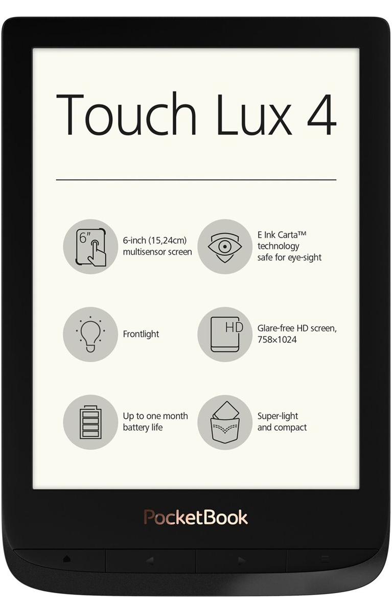 pocketbook touch lux 4 najlżejszy czytnik ebooków