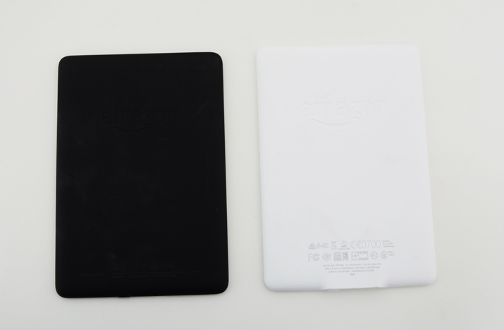 Kindle Paperwihte 3 Kindle Paperwhite 4 tył porównanie czytników ebooków