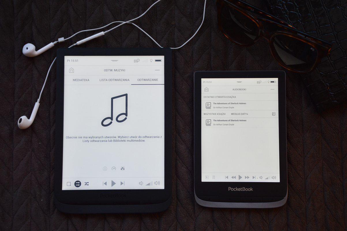 PocketBook InkPad 3 PocketBook HD 3 Odtwarzacz muzyki