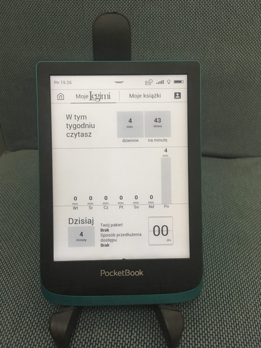 Legimi na PocketBok Touch Lux 4