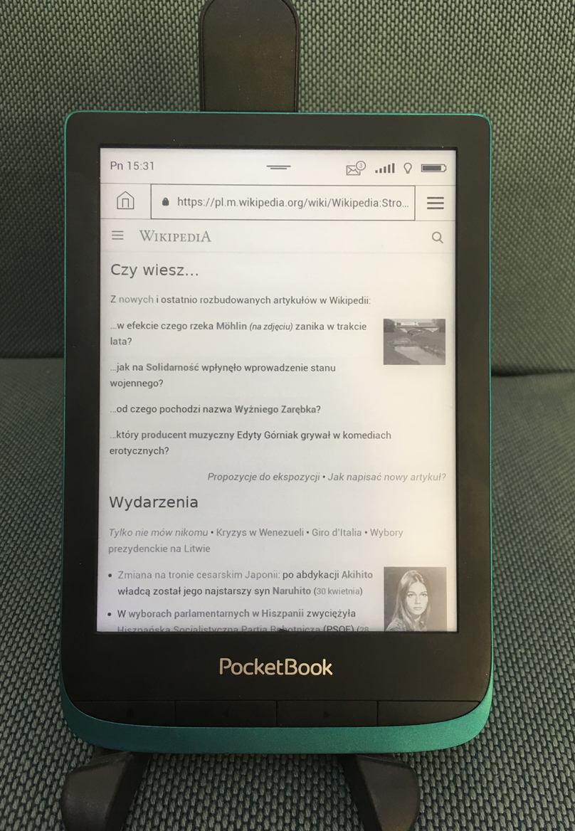 PocketBook Touch Lux 4 wikipedia wyszukiwanie w internecie