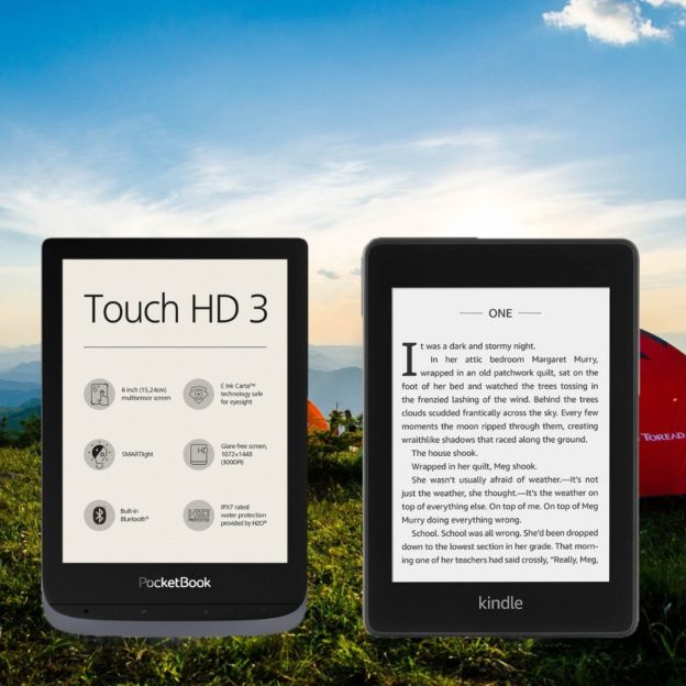 PocketBook Touch HD 3 Kindle Paperwhite 4 porównanie