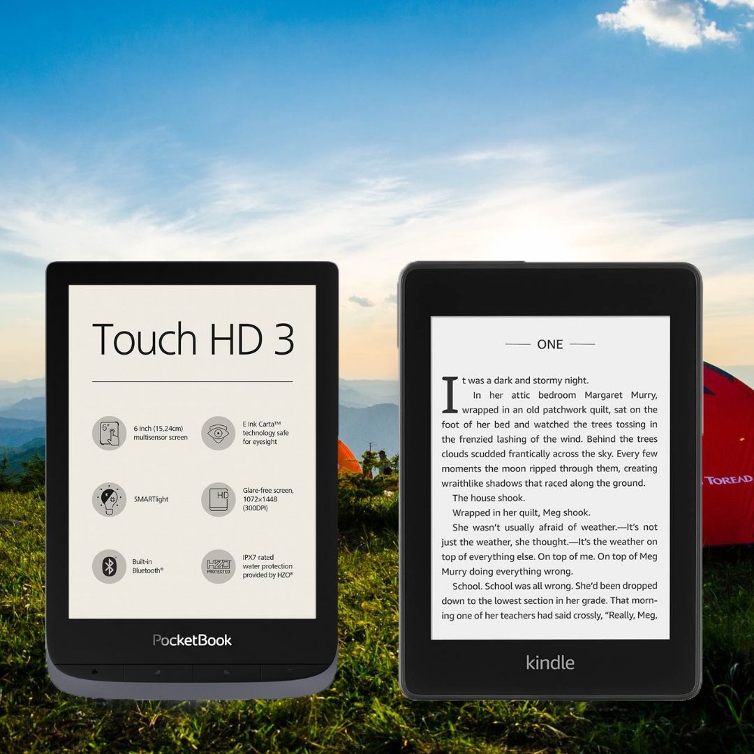 PocketBook Touch HD 3 Kindle Paperwhite 4 porównanie