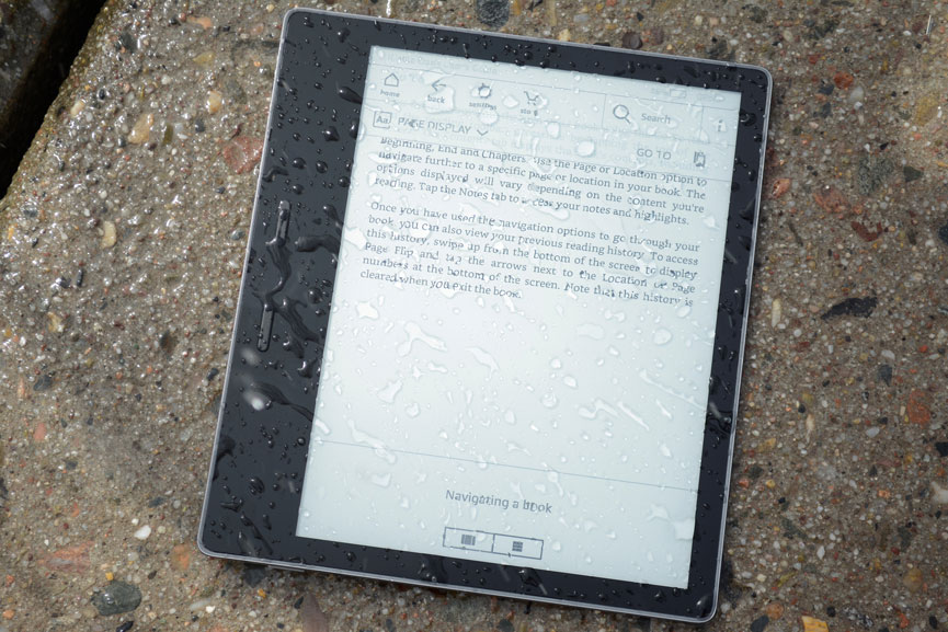 Czytnik książek elektronicznych odporny na wodę Kindle Oasis 3 Amazon do kupienia w Polsce.