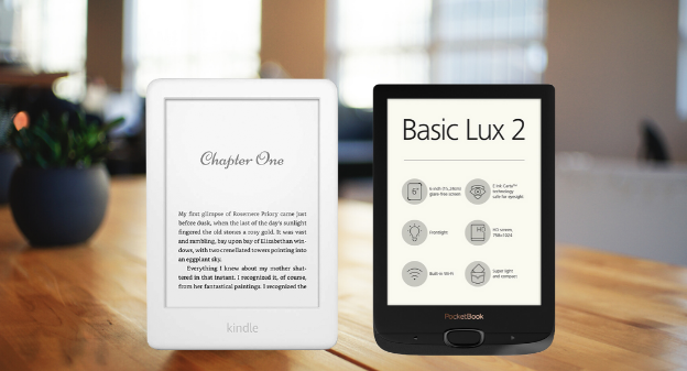 PocketBook Basic Lux 2 czy Kindle 10? Który czytnik za 400 złotych wybrać?