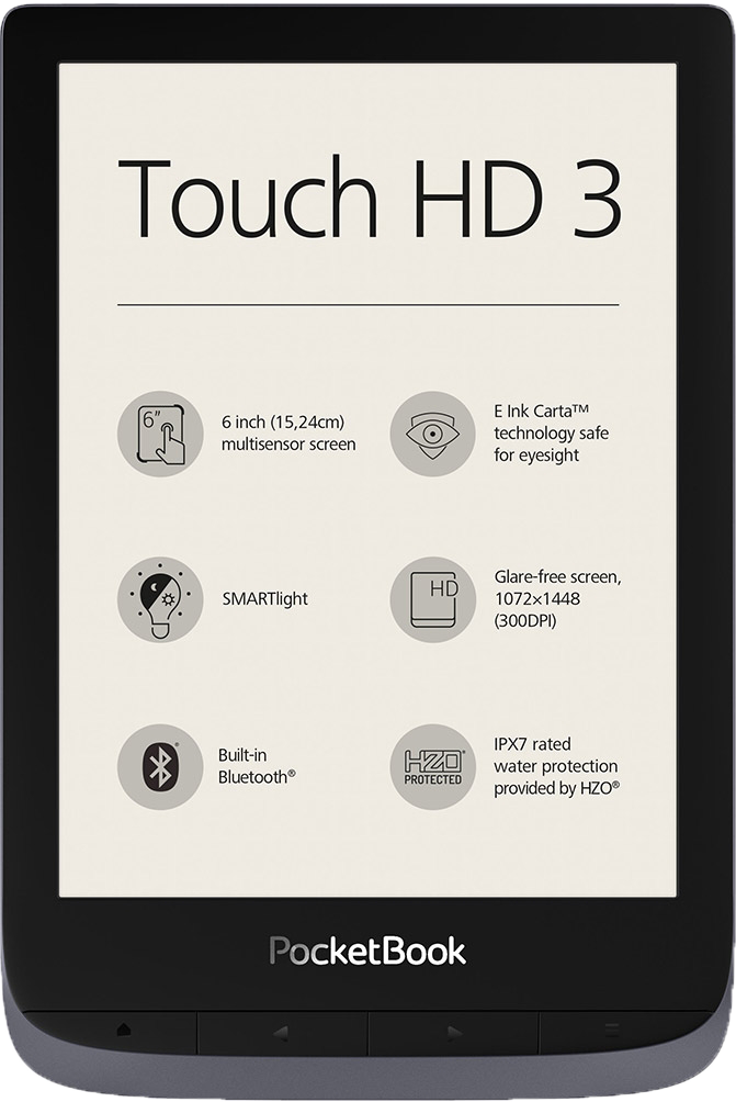 Czytnik e-booków pocketbook touch HD 3 wodoszczelny