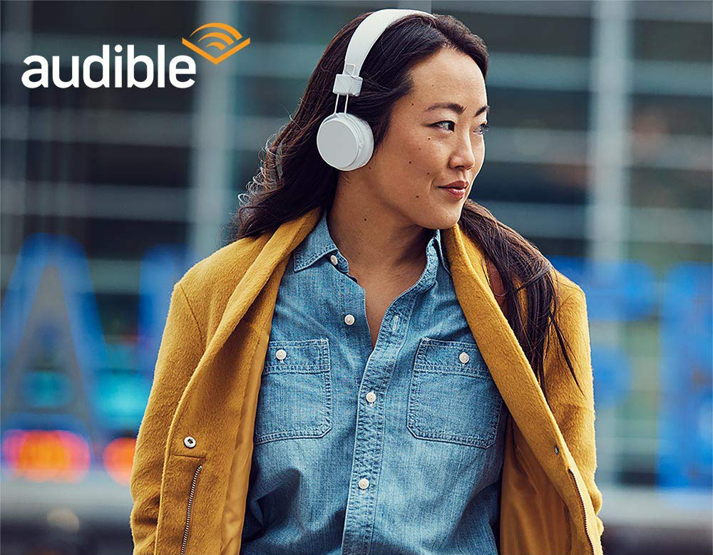 Kindle z możliwością słuchania audiobooków przez aplikację Audible.