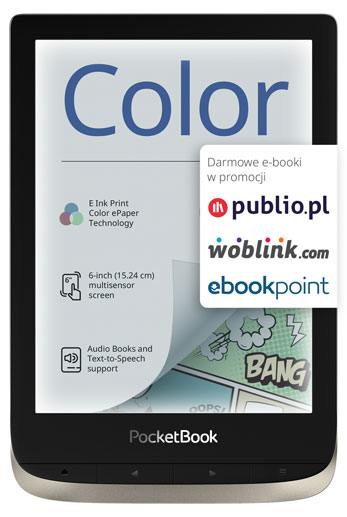pocketbook color promocja darmowe e-booki