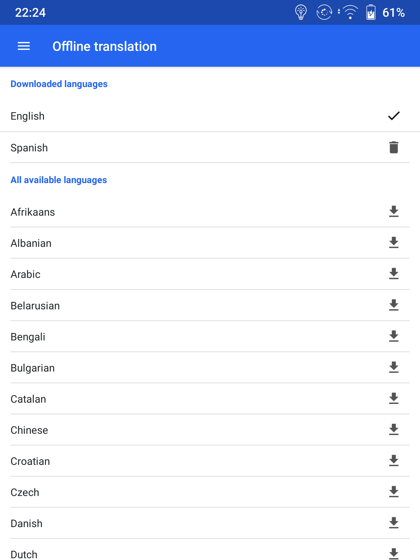wybór jezyka google translate onyx boox
