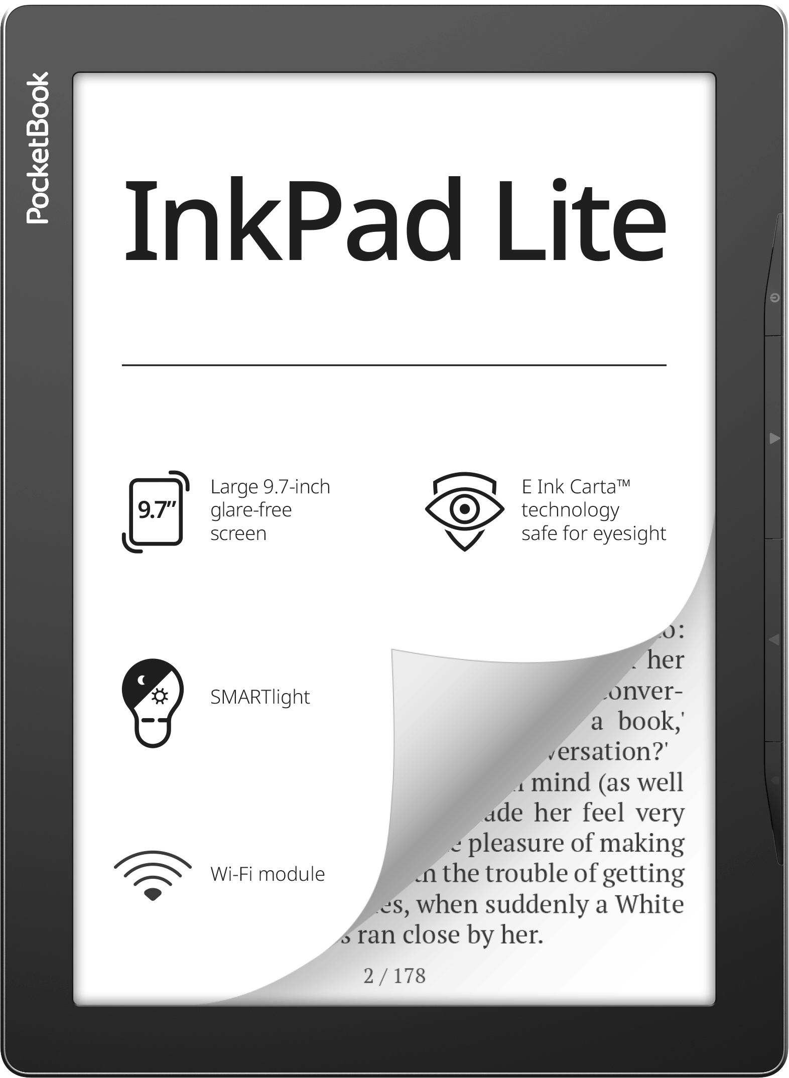 Ekran PocketBook InkPad Lite