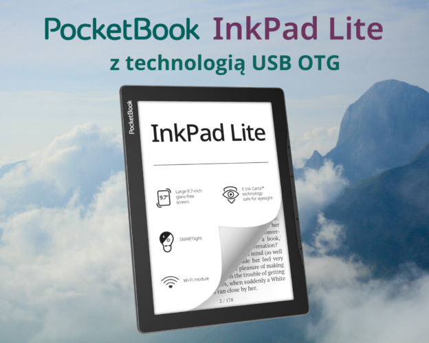 PocketBook InkPad Lite z technologią USB OTG