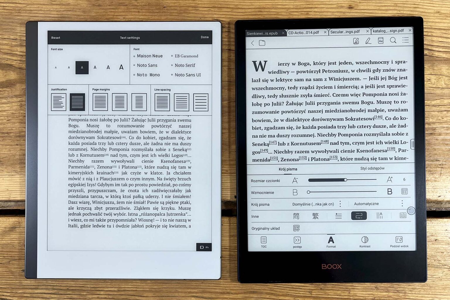 ReMarkable 2 vs Onyx Boox Note 5 Blog Czytio.pl
