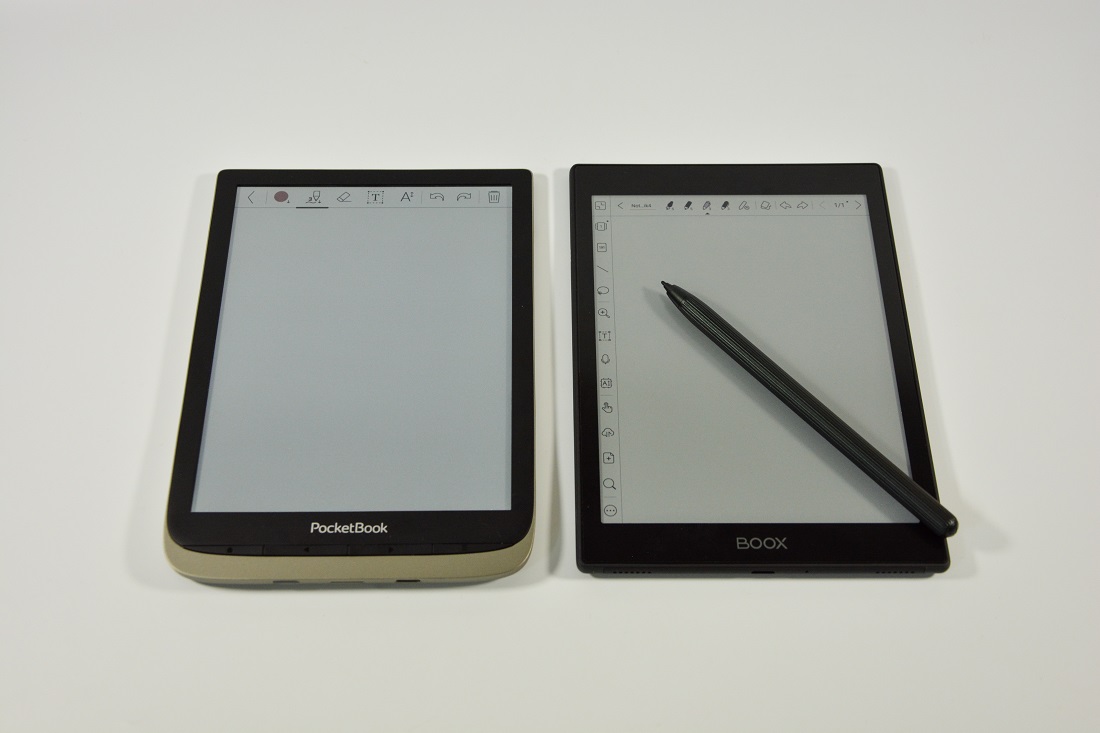 Aplikacje notatek na czytniku PocketBook i Onyx Boox