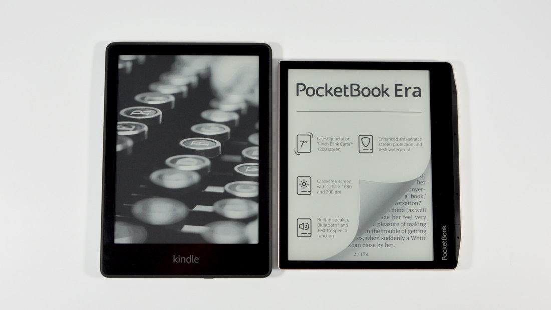 Kindle Paperwhite 5 vs PocketBook Era