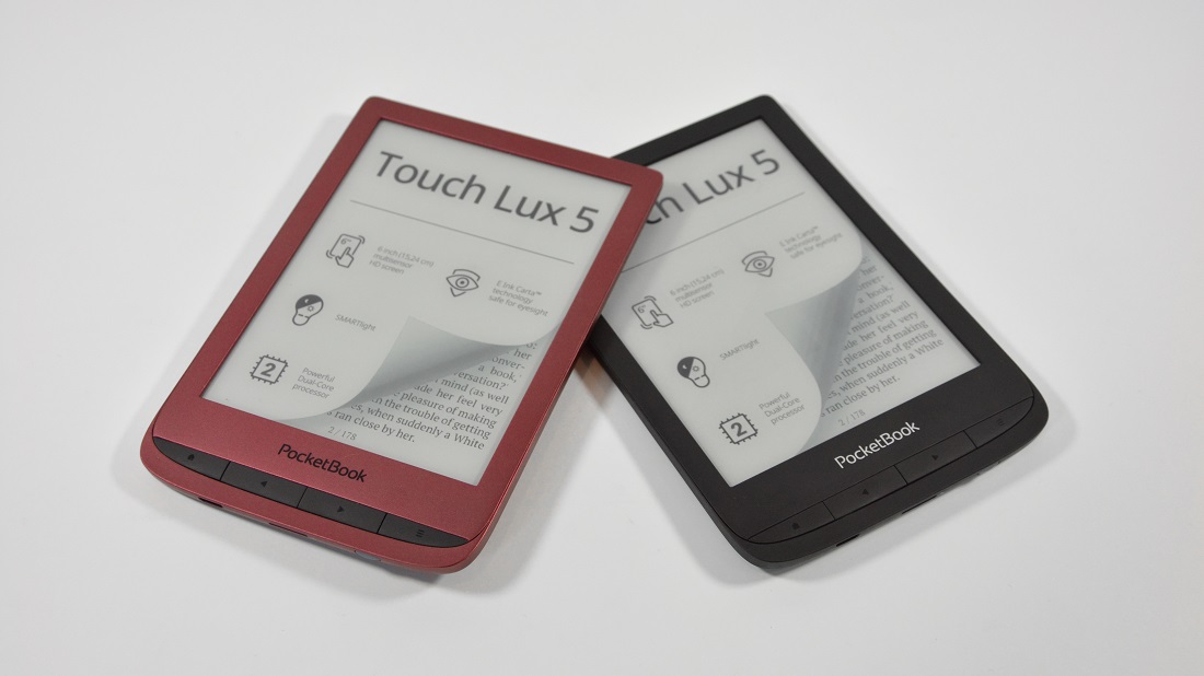 Dwie wersje czytnika PocketBook Touch Lux 5