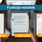 Porównanie funkcjonalności notatek na e-czytnikach