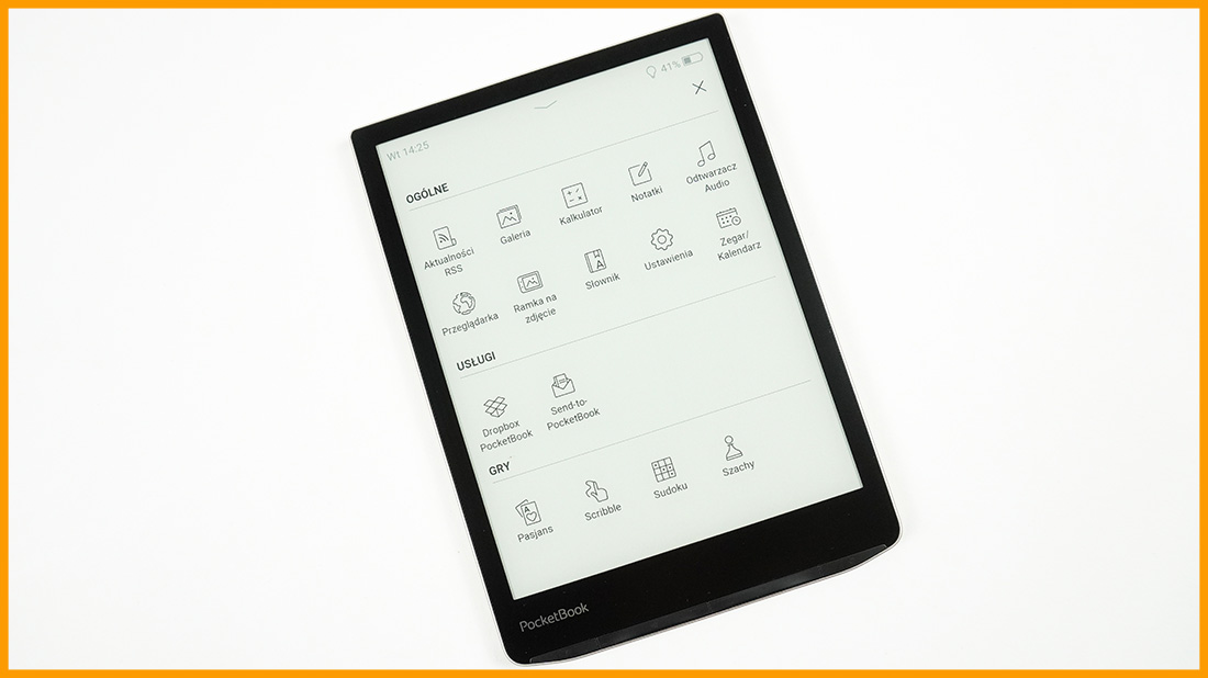 PocketBook InkPad 4 - intuicyjny interfejs