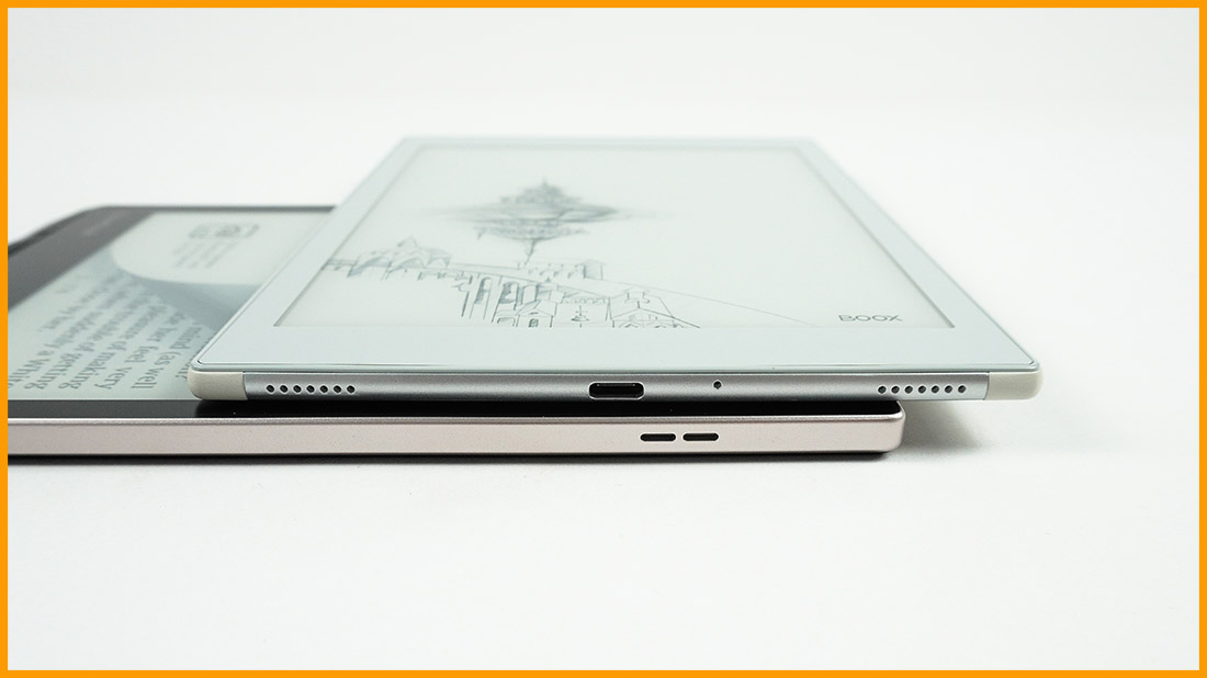 Onyx Boox Nova Air 2 vs PocketBook InkPad 4 - głośniki