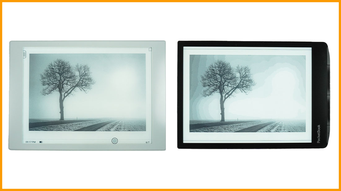 Onyx Boox Nova Air 2 vs PocketBook InkPad 4 - wyświetlanie obrazów