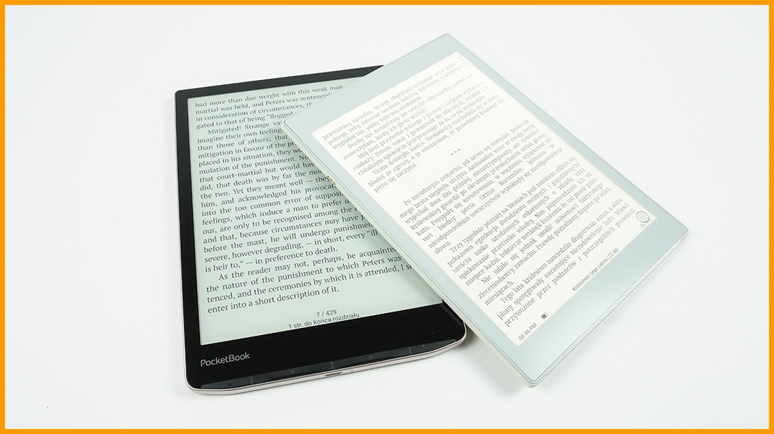 Onyx Boox Nova Air 2 vs PocketBook InkPad 4 - zużycie baterii