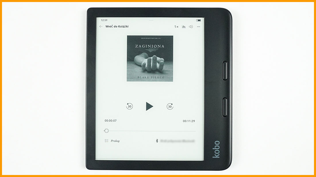 Kobo Libra 2 - audiobooki