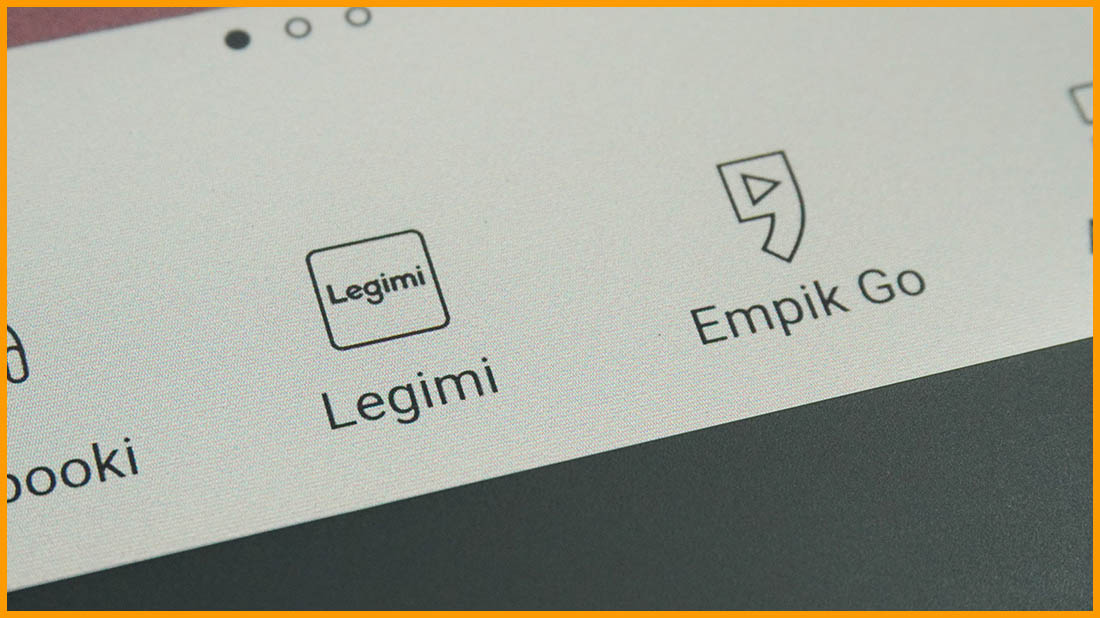 PocketBook InkPad Color 2 - aplikacje Legimi i Empik Go