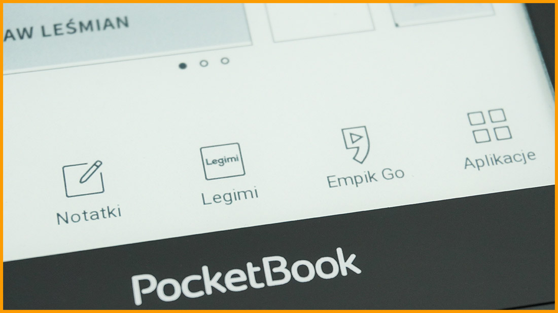 PocketBook Basic Lux 4 - aplikacje Legimi i Empik Go