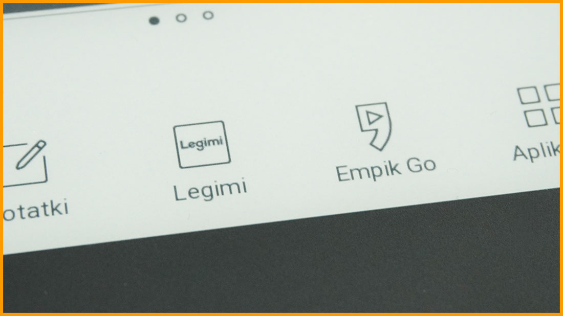 PocketBook Verse - aplikacje Legimi i Empik Go