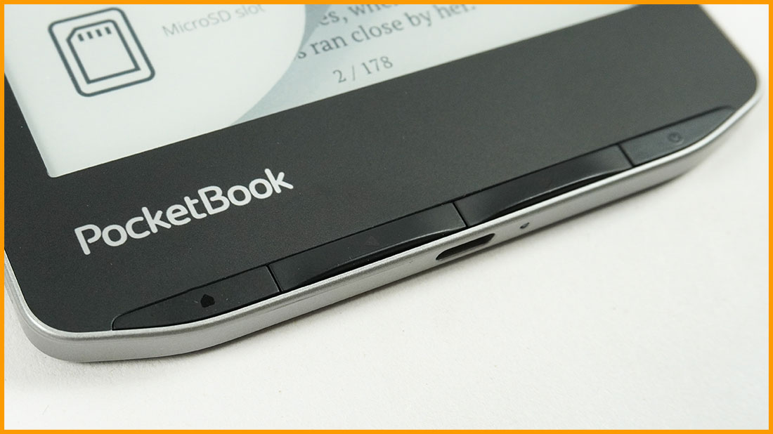 PocketBook Verse - przyciski