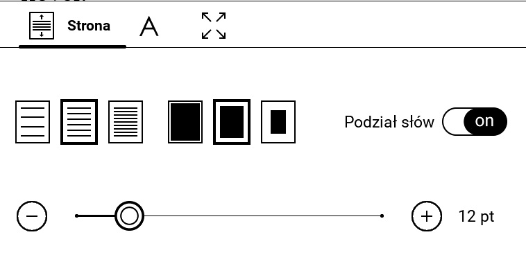 PocketBook Verse Pro- ustawienia e-booków