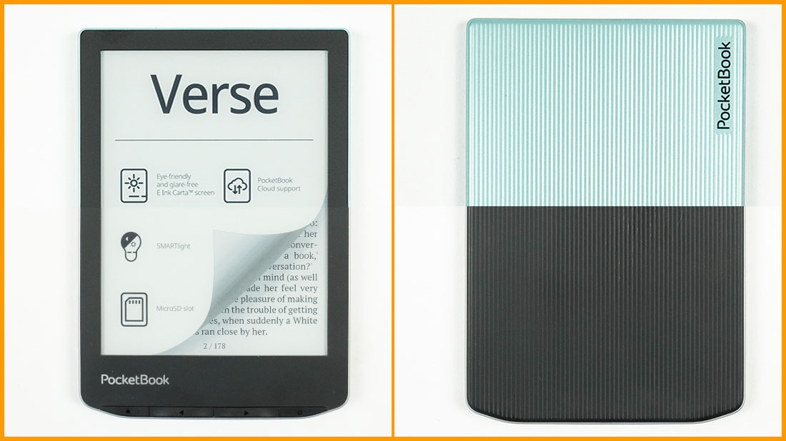PocketBook Verse - wygląd czytnika