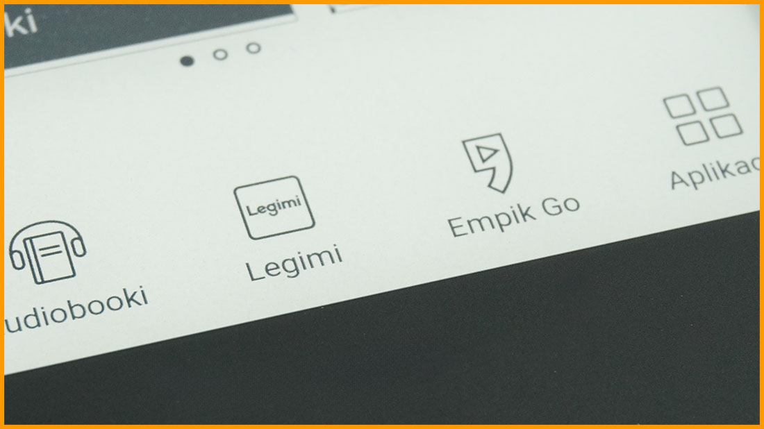 PocketBook Verse Pro - aplikacje Legimi i Empik Go
