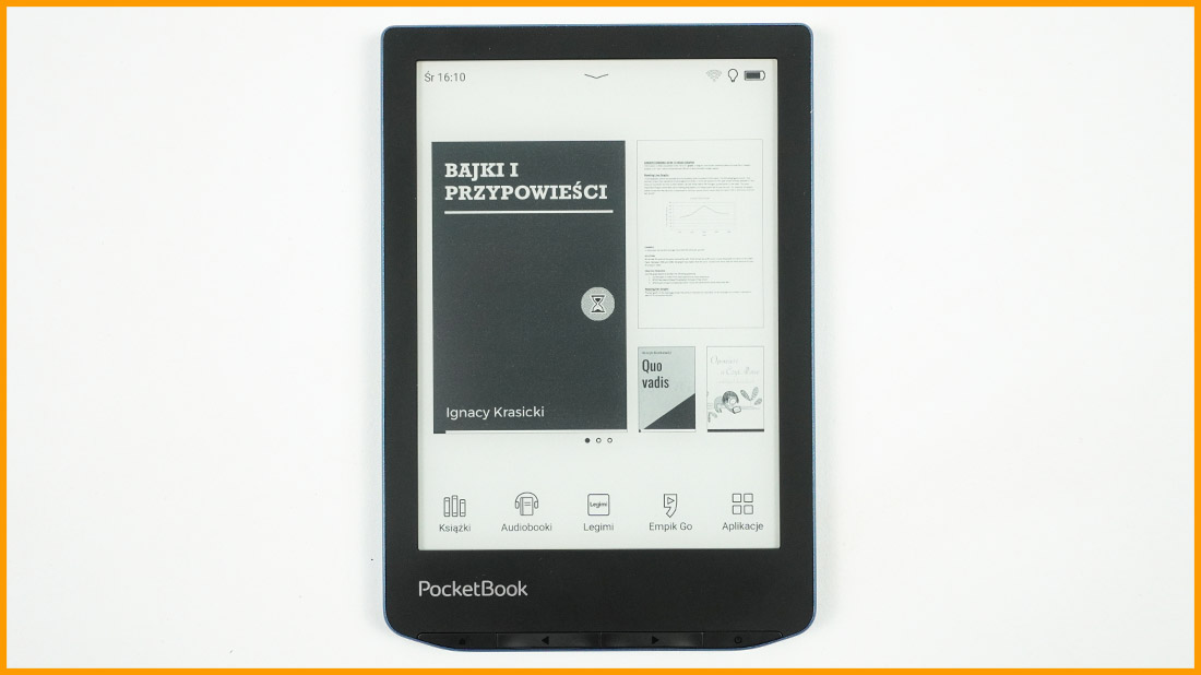 PocketBook Verse Pro - ładowanie książki