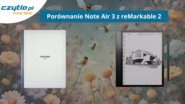 Porównanie szczegółowe Note Air 3 z reMarkable 2