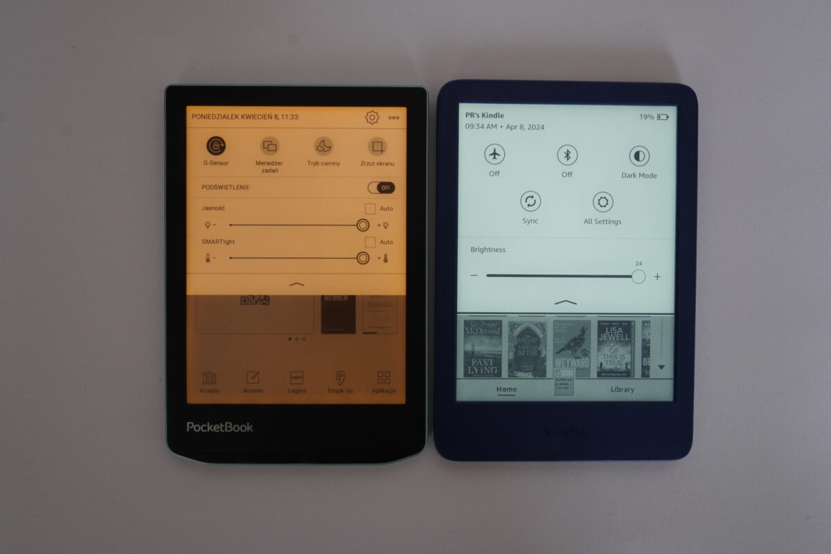 Pocketbook Verse vs Kindle 11