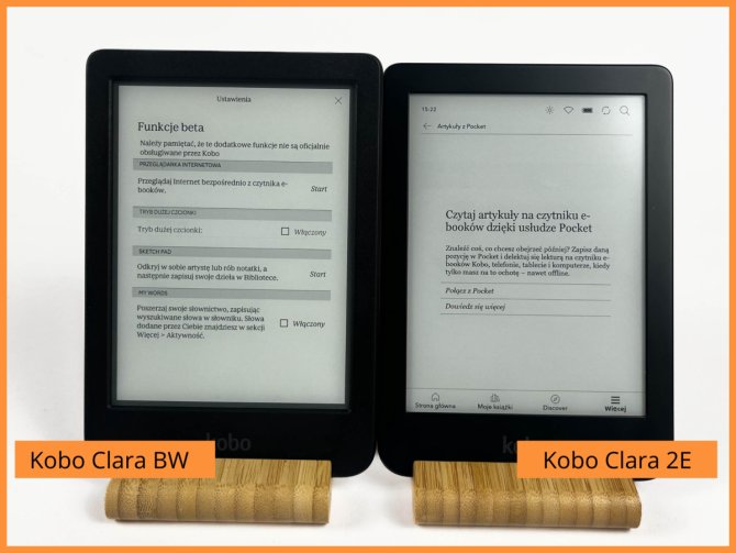 Kobo Clara BW VS Kobo Clara 2E