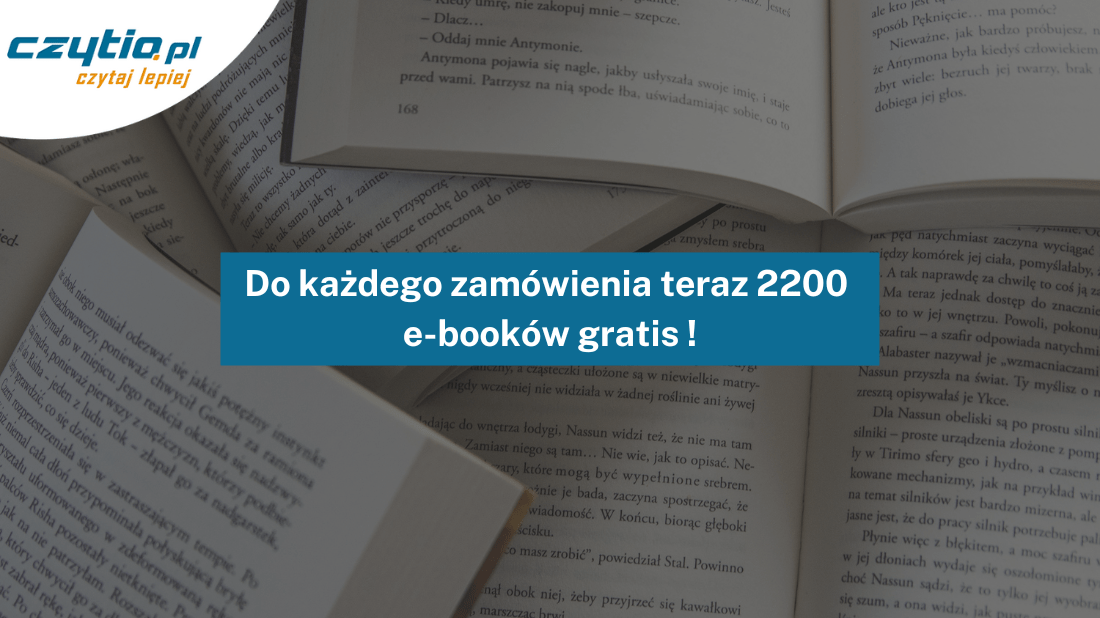 Do każdego zamówienia teraz 2200 e-booków gratis ! - okładka